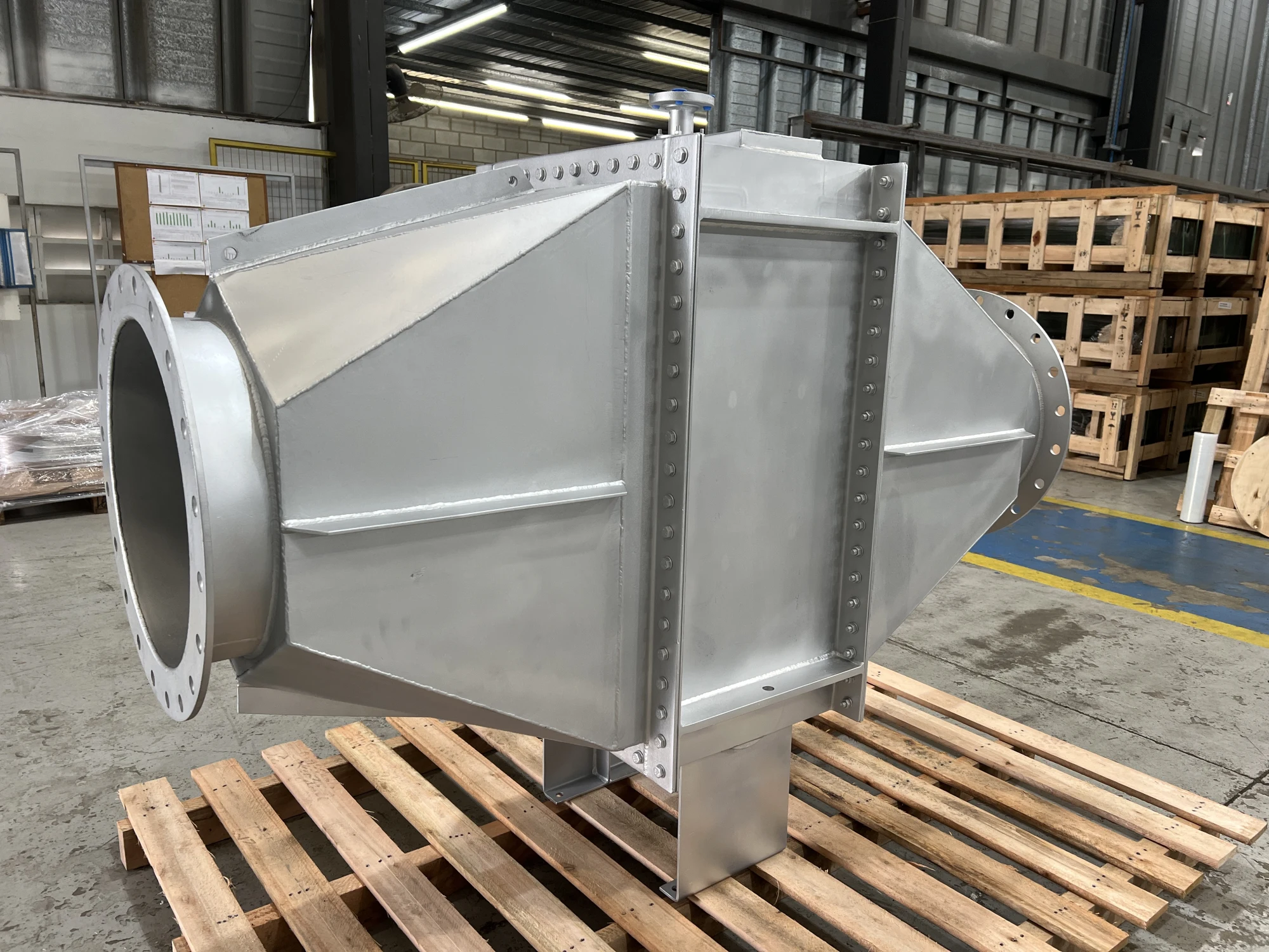 Oil cooler industrial fabricado pela TWT